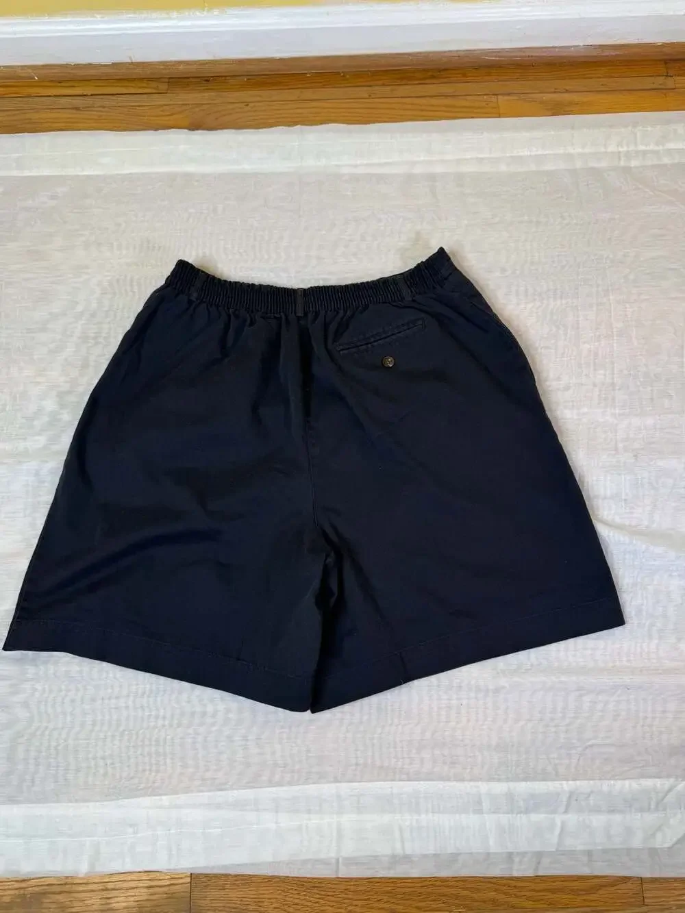 Karen Scott II Black Pleated Casual Shorts Size 18W